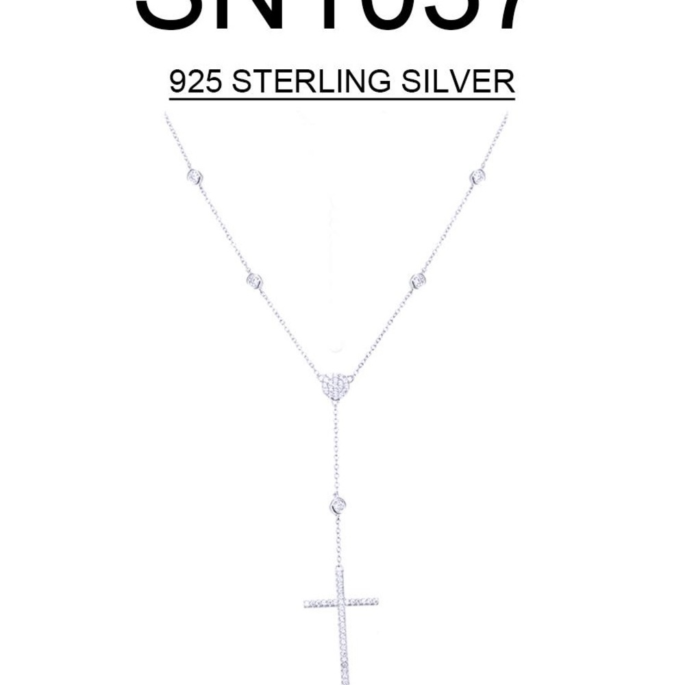 Sterling Silver Cross Necklace
